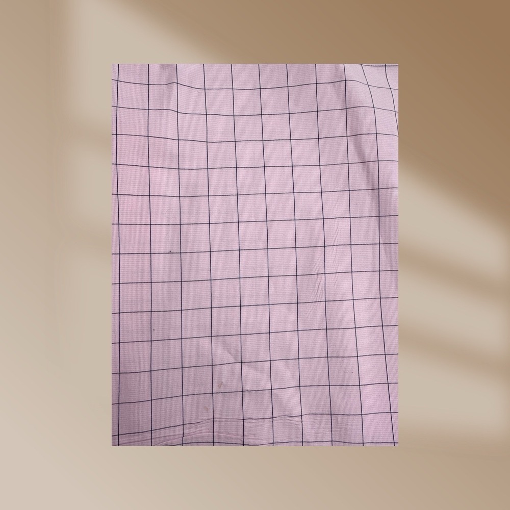 Paul Fredrick Men's Pink & Gray Plaid Button Down Collard Shirt Size 16 1/2 - 33 - Picture 4 of 4